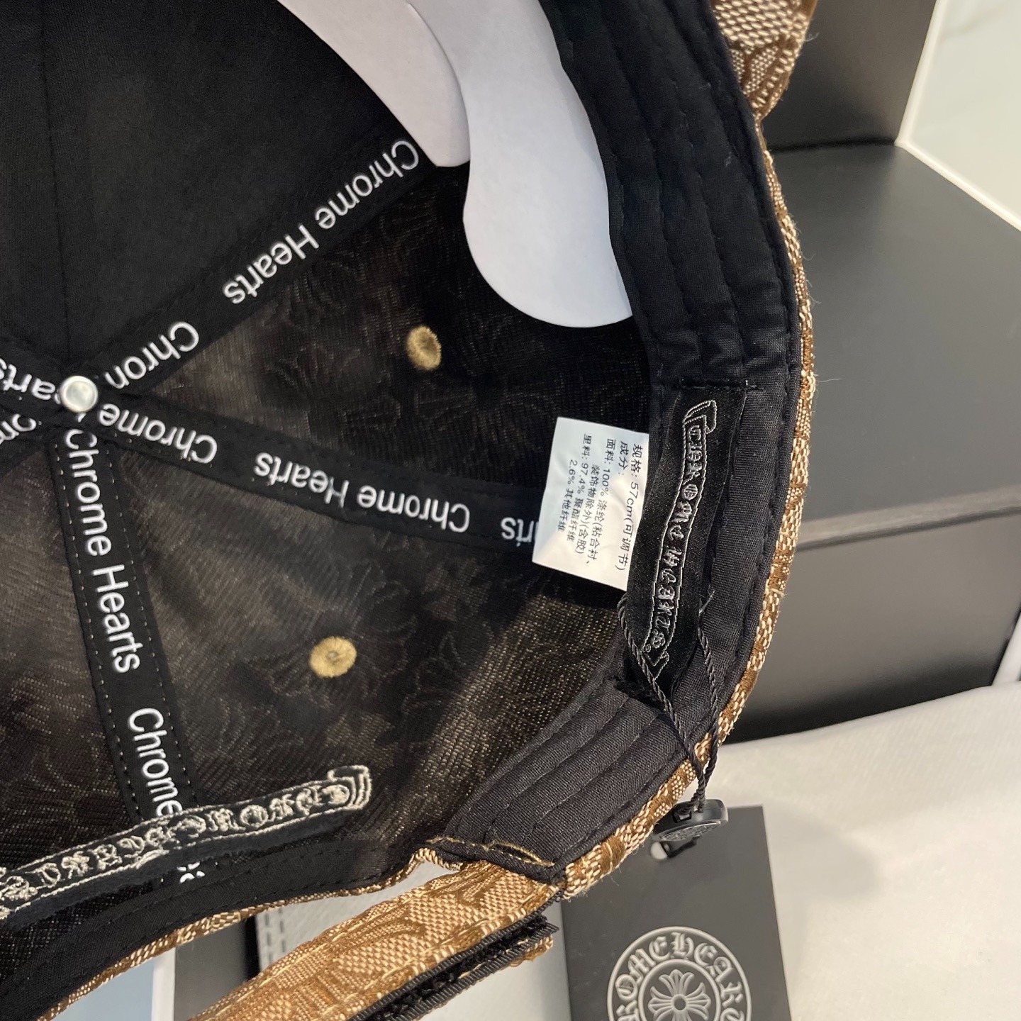 クロムハーツ「Chrome Hearts」プレミアム スナップバック キャップ