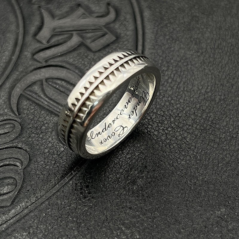 クロムハーツ (Chrome Hearts)クロム ハーツ トーテム ソーサー アンティーク リング サイズ5-11