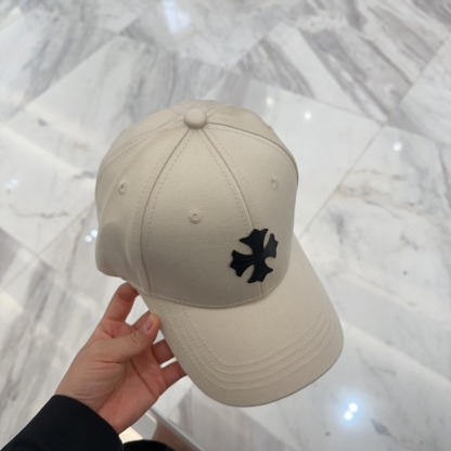 クロムハーツ「Chrome Hearts」ディストレスド スナップバック キャップ