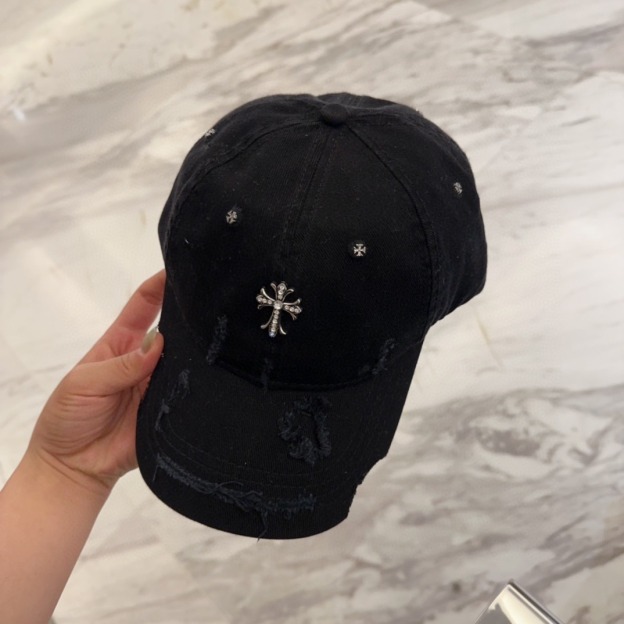 クロムハーツ「Chrome Hearts」ヴィンテージ ディストレス キャップ