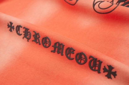 クロムハーツ「Chrome Hearts」クロス＆レターロゴ ヴィンテージプリントTシャツ + 半袖Tシャツ（S/M/L/XL）