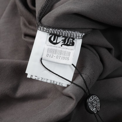クロムハーツ「Chrome Hearts」 クロスプリント オーバーサイズTシャツ + 半袖カットソー（S/M/L/XL/XXL）