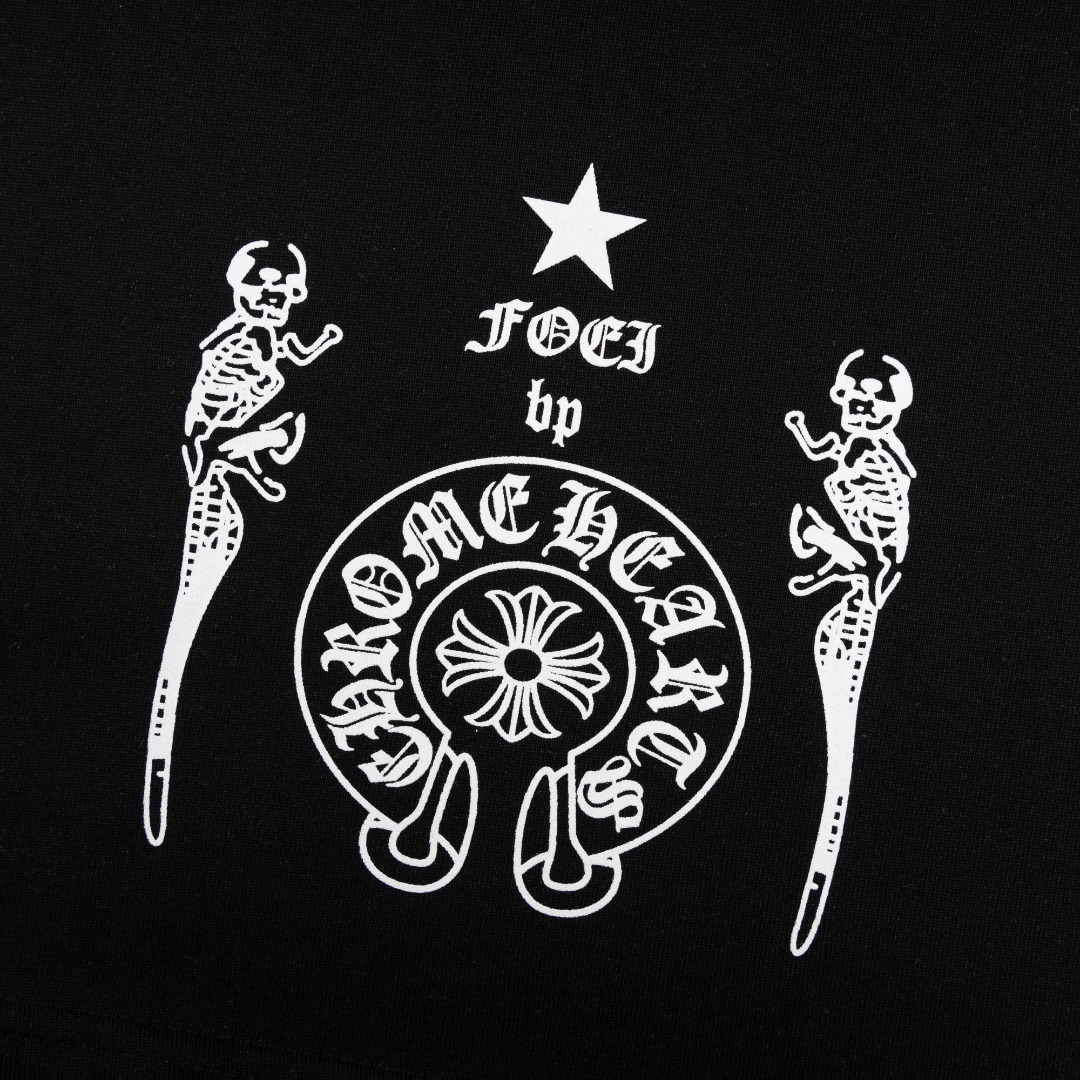 クロムハーツ「Chrome Hearts」サンスクリットクロス ヘビーフォームTシャツ