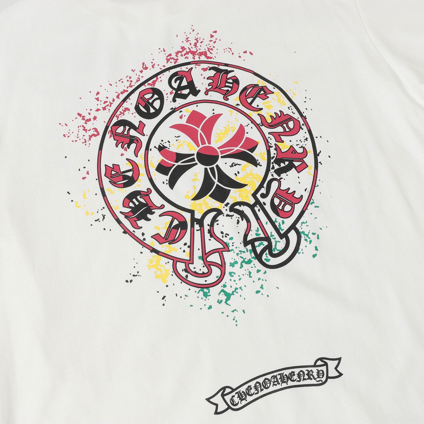 クロムハーツ「Chrome Hearts」デジタルプリントTシャツ