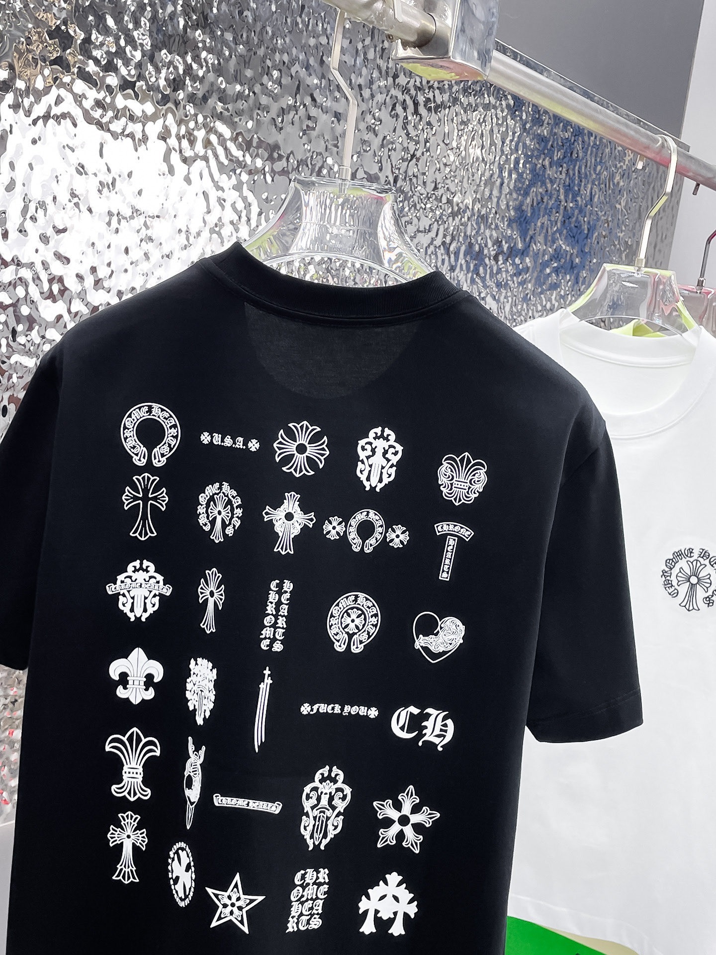 クロムハーツ「Chrome Hearts」テックコットン シグネチャーTシャツ