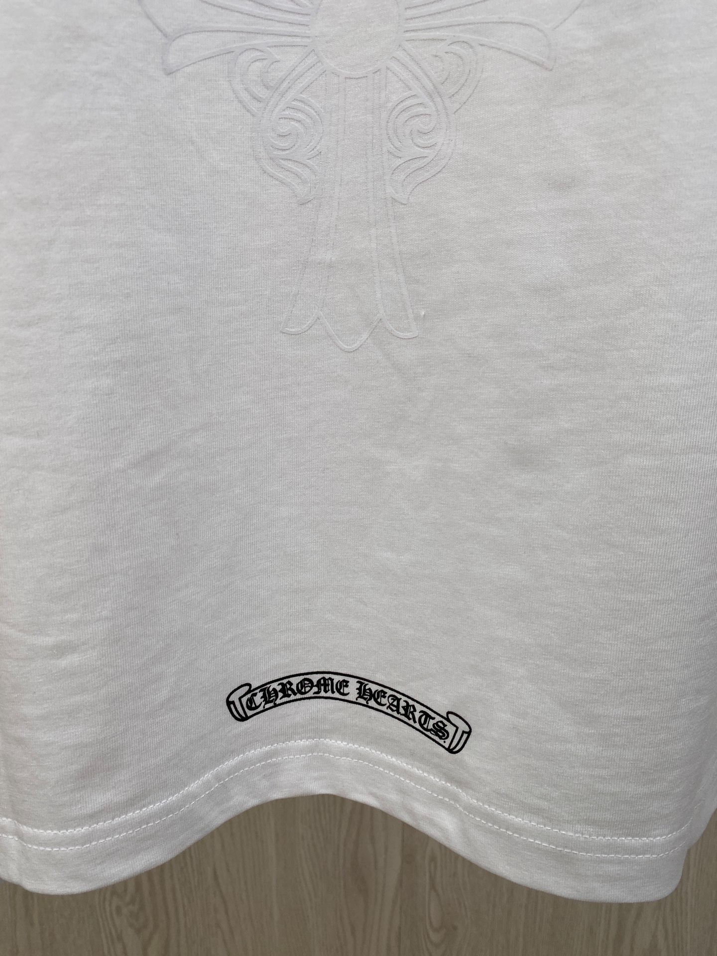 クロムハーツ「Chrome Hearts」シャドウクロス プリントTシャツ