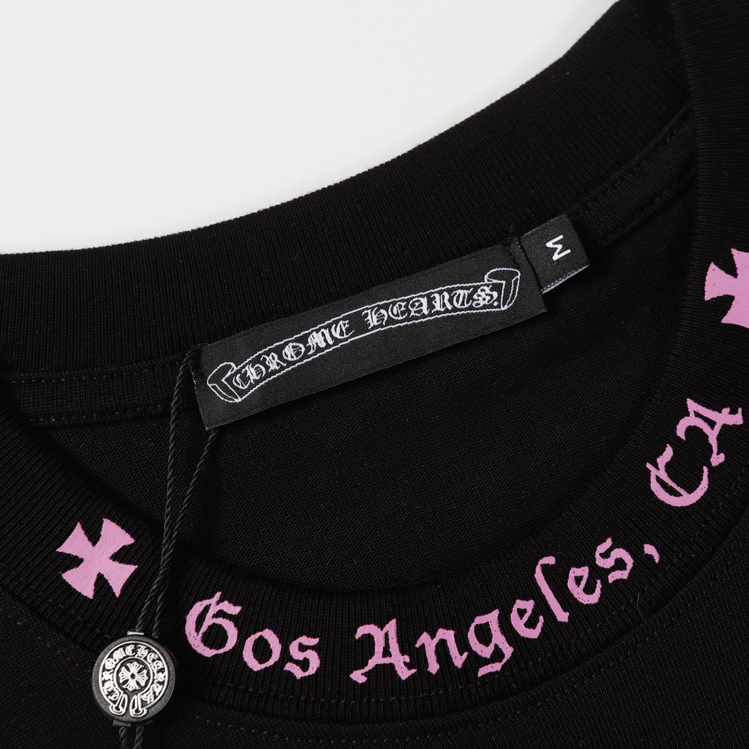 クロムハーツ「Chrome Hearts」サンスクリットバックプリントTシャツ