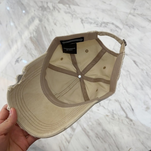 クロムハーツ「Chrome Hearts」ヴィンテージ ディストレス キャップ