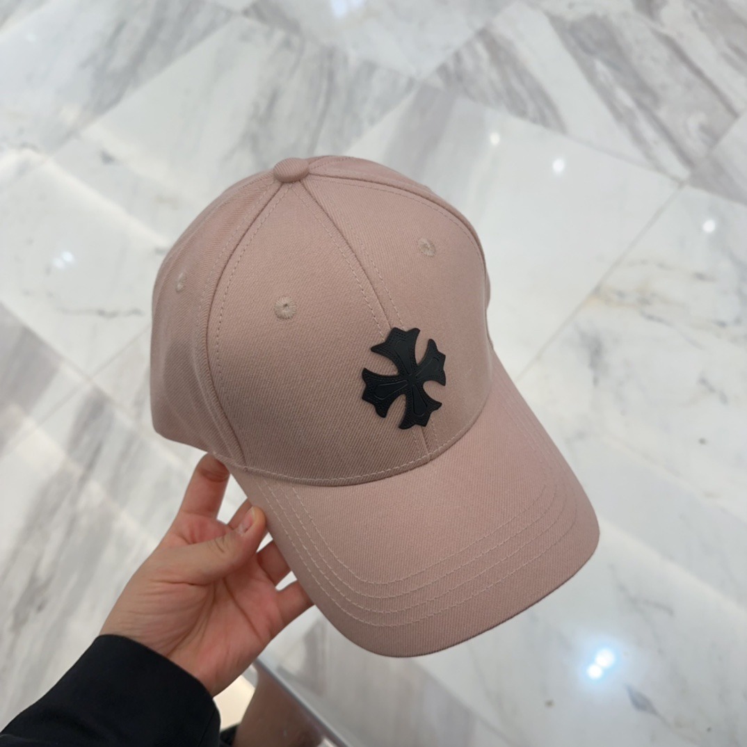 クロムハーツ「Chrome Hearts」ディストレスド スナップバック キャップ