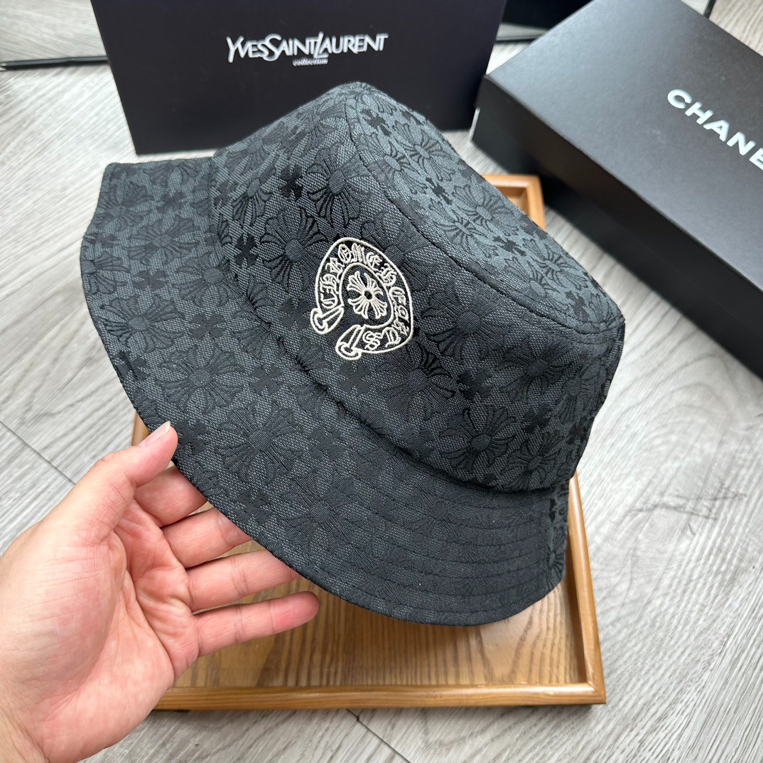 クロムハーツ「Chrome Hearts」ダブルエンブロイダリー バケットハット