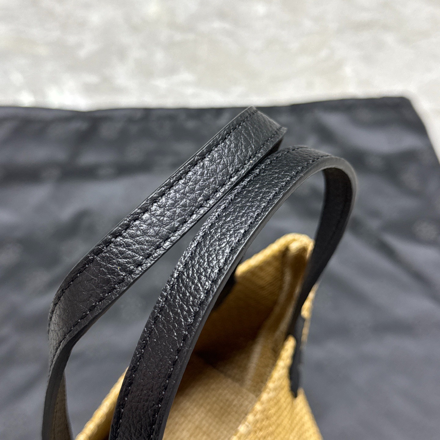 クロムハーツ「Chrome Hearts」クロスエンブロイダリー ラフィアバッグ