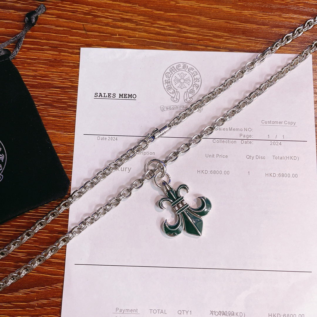 クロムハーツ「Chrome Hearts」エターナルハート ネックレス