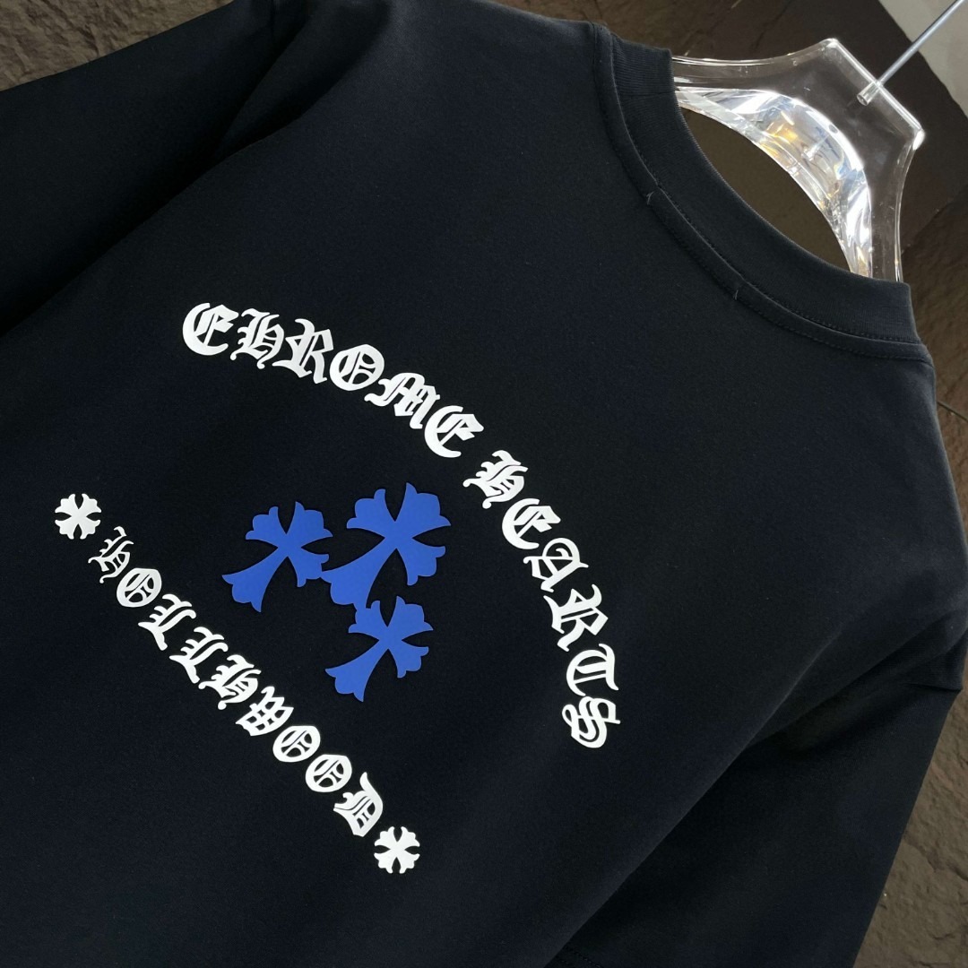 クロムハーツ「Chrome Hearts」クロスチャーム 3DプリントTシャツ