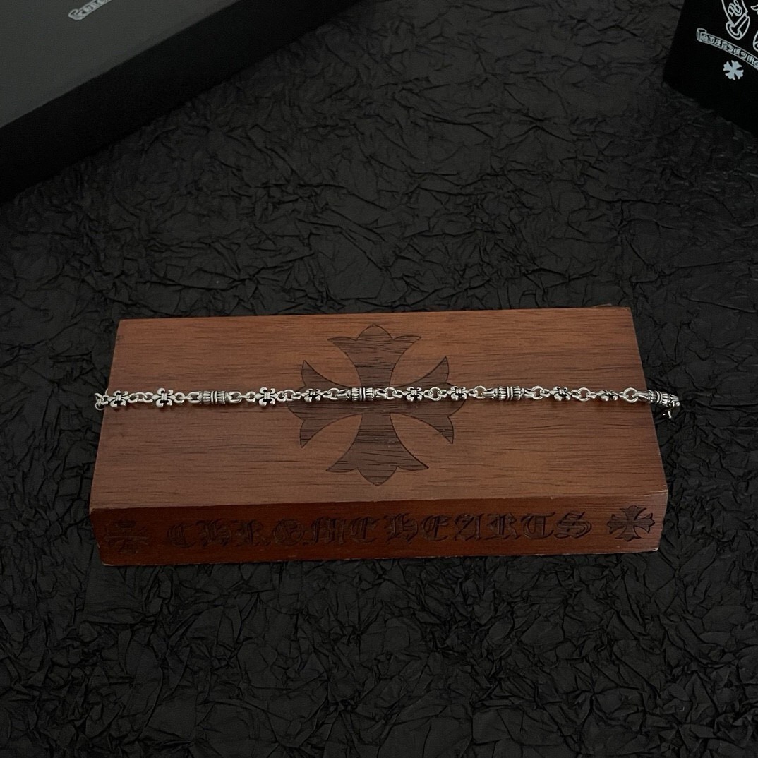 クロムハーツ (Chrome Hearts)クロム ハーツ ヘキサグラム アンティーク ブレスレット