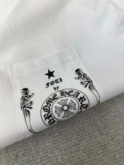 クロムハーツ「Chrome Hearts」 ハンドプリントTシャツ