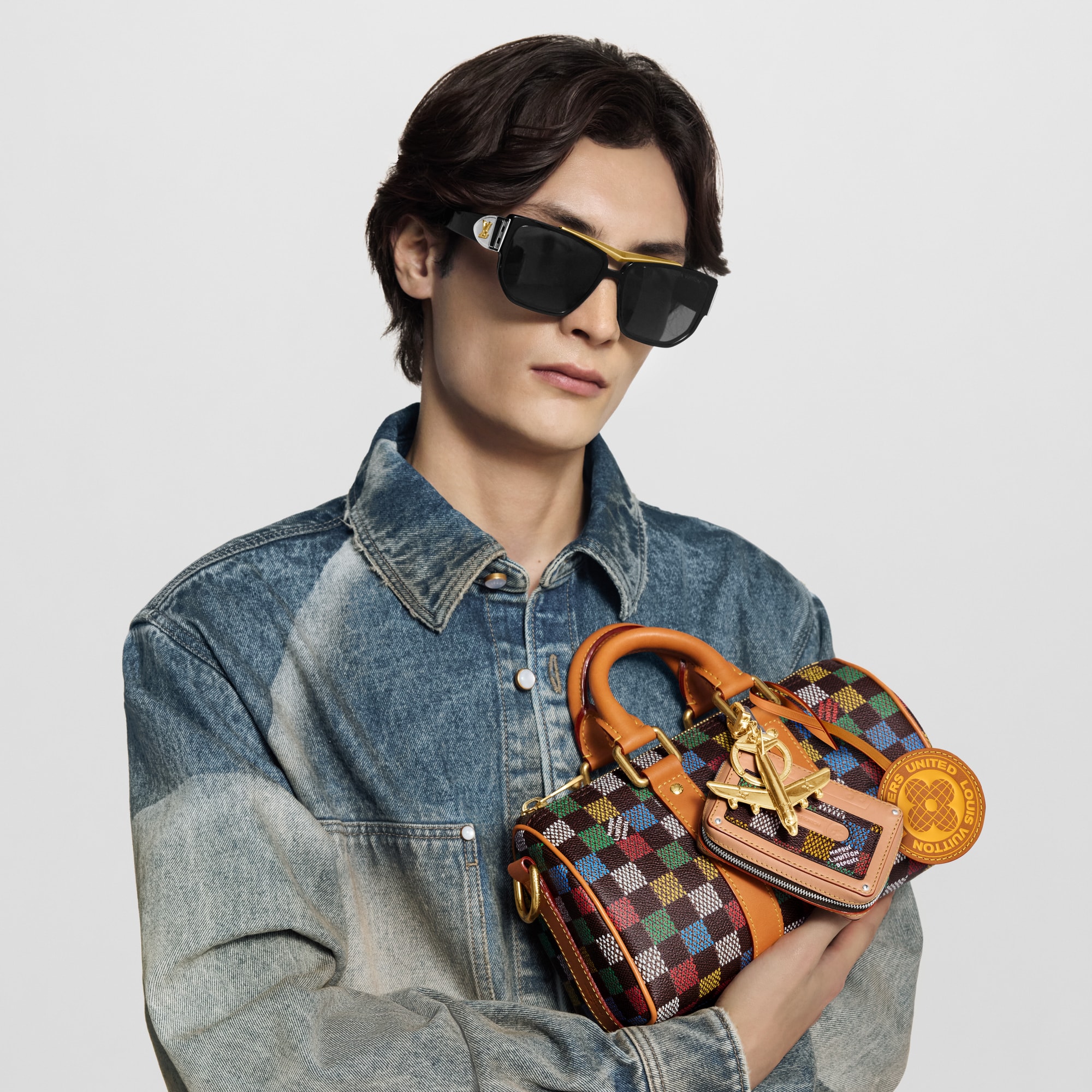 ルイ・ヴィトン「Louis Vuitton」キーポル･バンドリエール 25