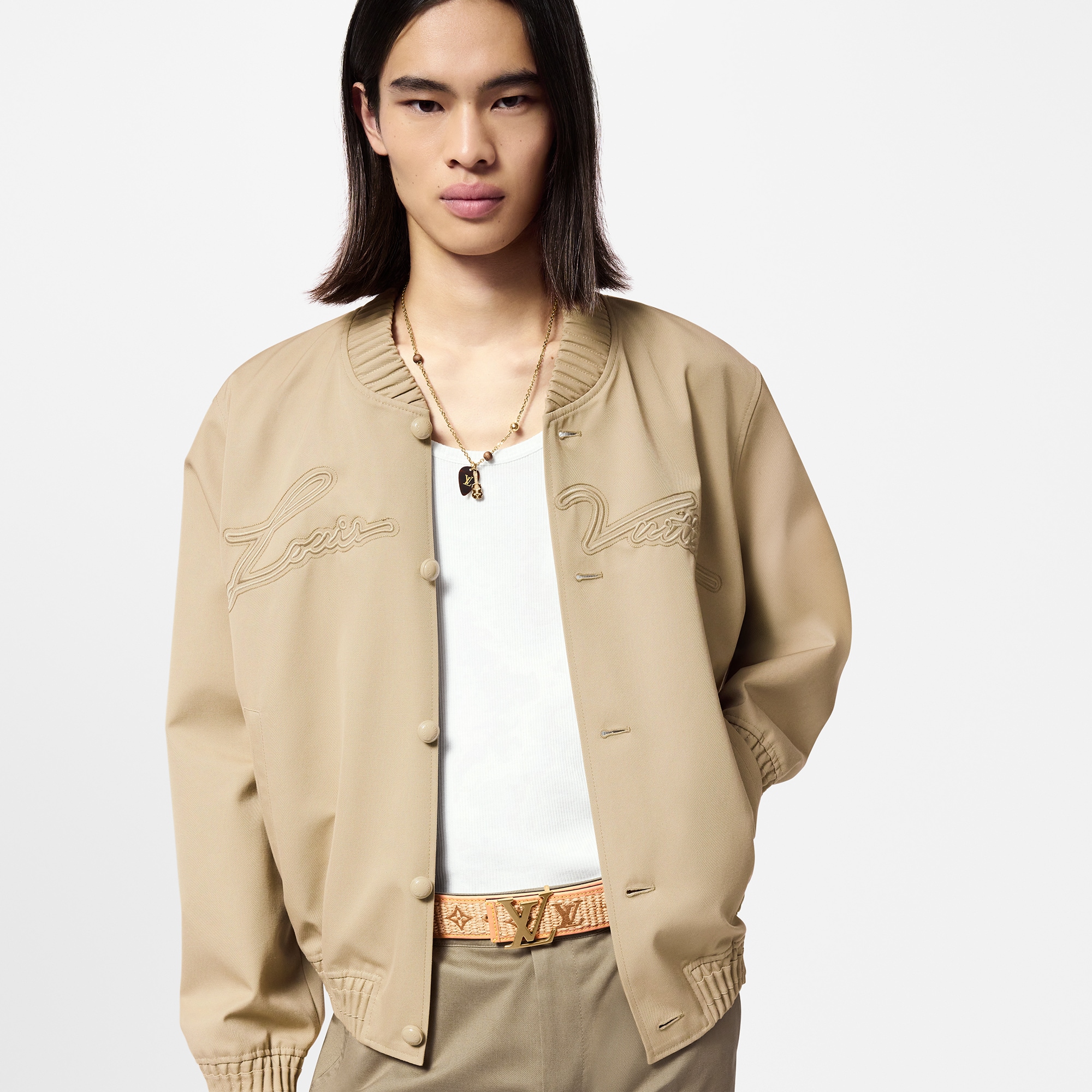 ルイ・ヴィトン(Louis Vuitton) ベルト･LV イニシャル ラフィア 40MM