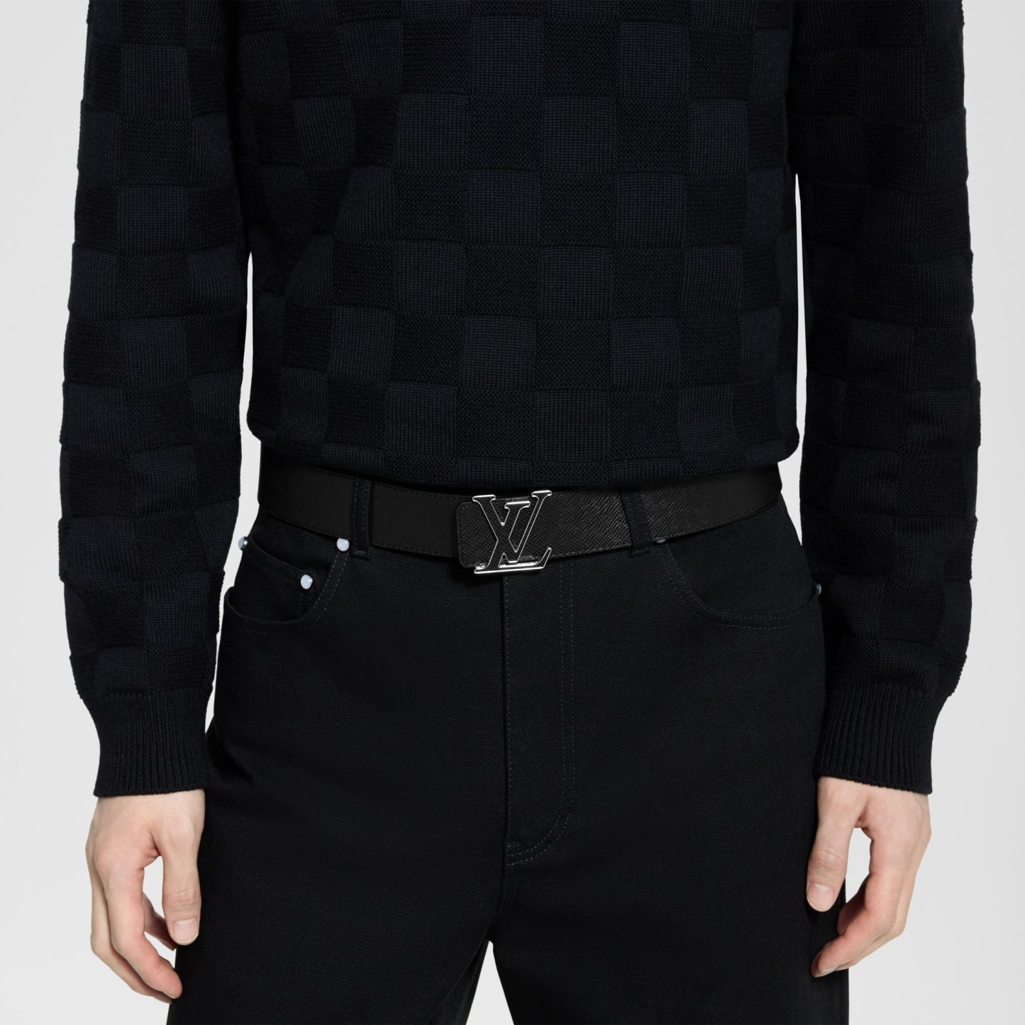 ルイ・ヴィトン(Louis Vuitton) ベルト･LV イニシャル 40MM リバーシブル