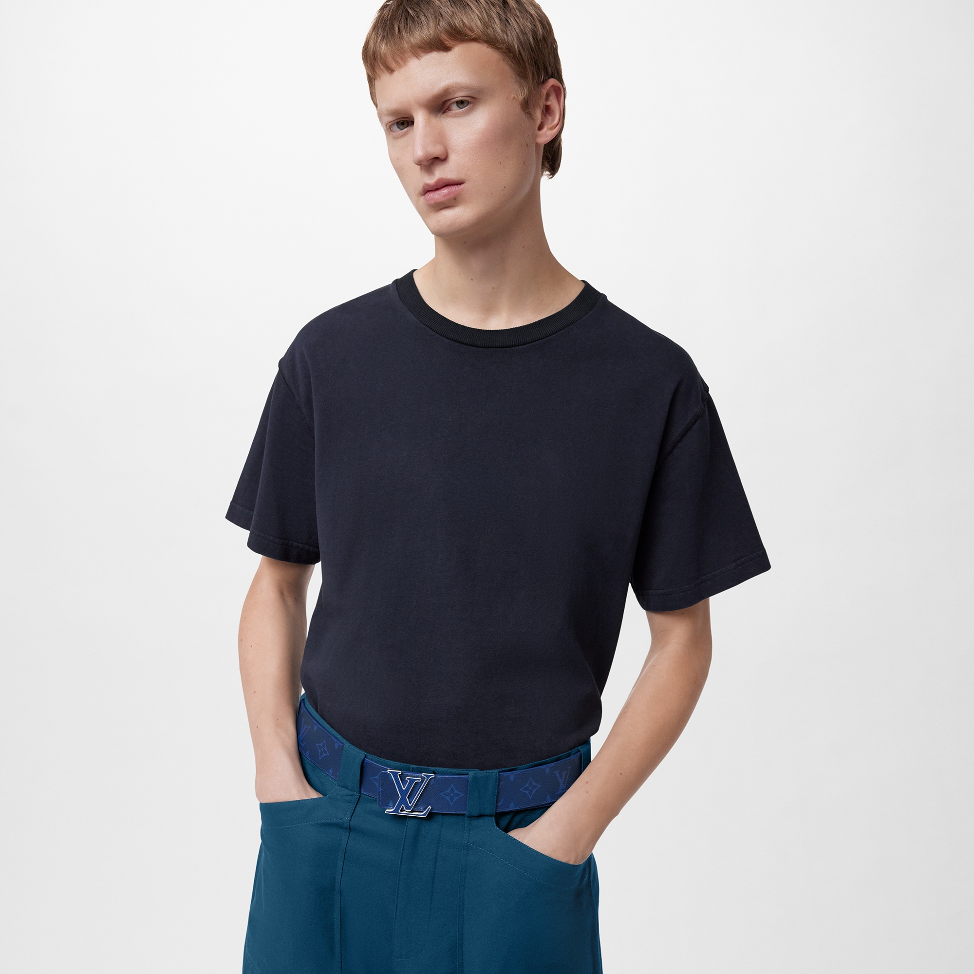 ルイ・ヴィトン(Louis Vuitton) ベルト･LV イニシャル 40MM リバーシブル