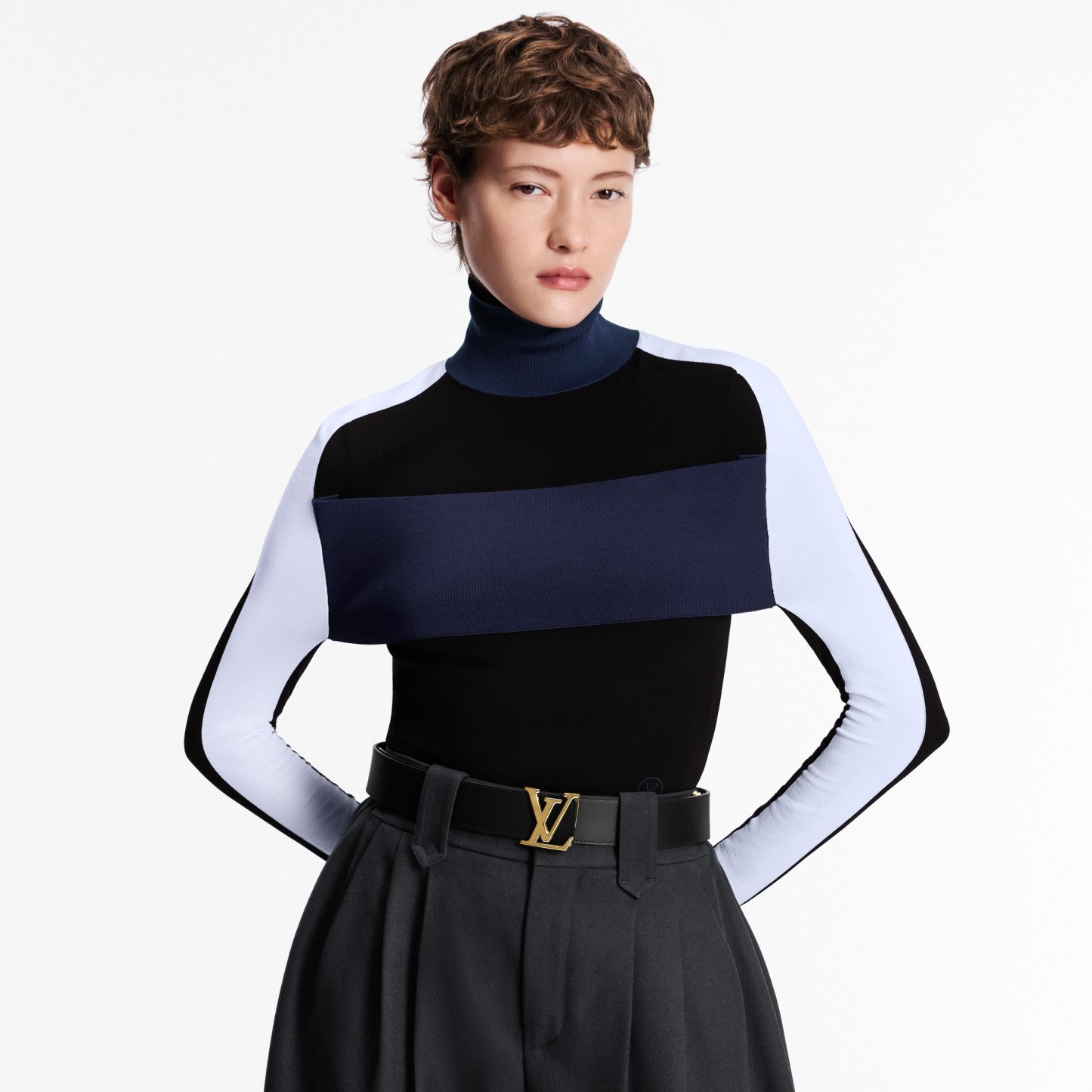 ルイ・ヴィトン(Louis Vuitton) ベルト･LV イニシャル 40MM リバーシブル