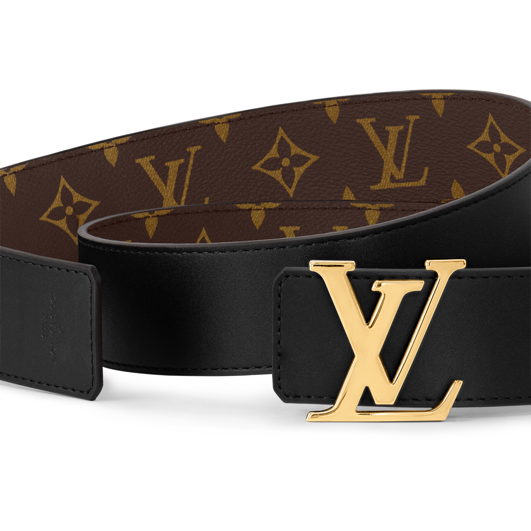 ルイ・ヴィトン(Louis Vuitton) ベルト･LV イニシャル 40MM リバーシブル