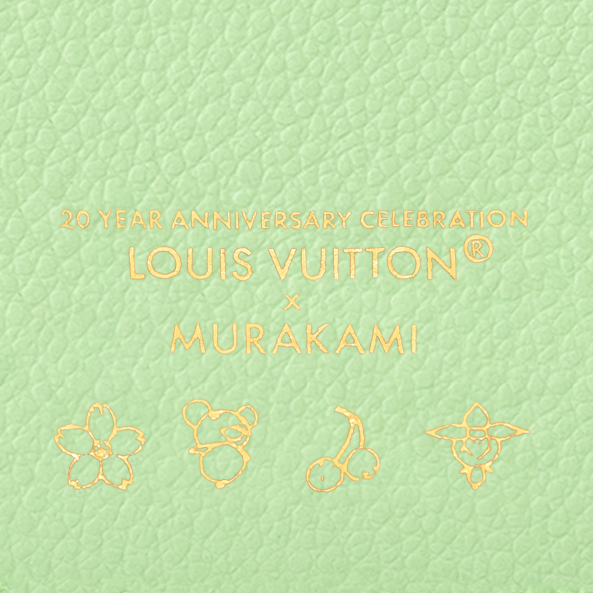 ルイ・ヴィトン(Louis Vuitton) LV × TM ポルトフォイユ･クレア グリーンティー / カワイイピンク