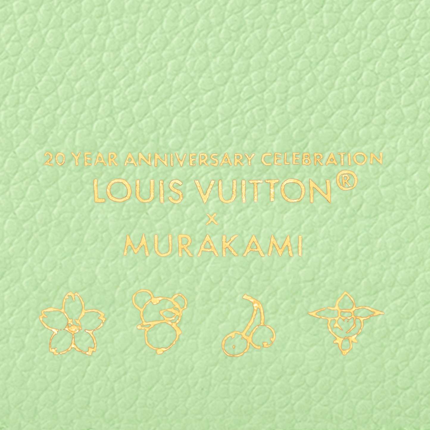 ルイ・ヴィトン(Louis Vuitton) LV × TM ポルトフォイユ･クレア グリーンティー / カワイイピンク