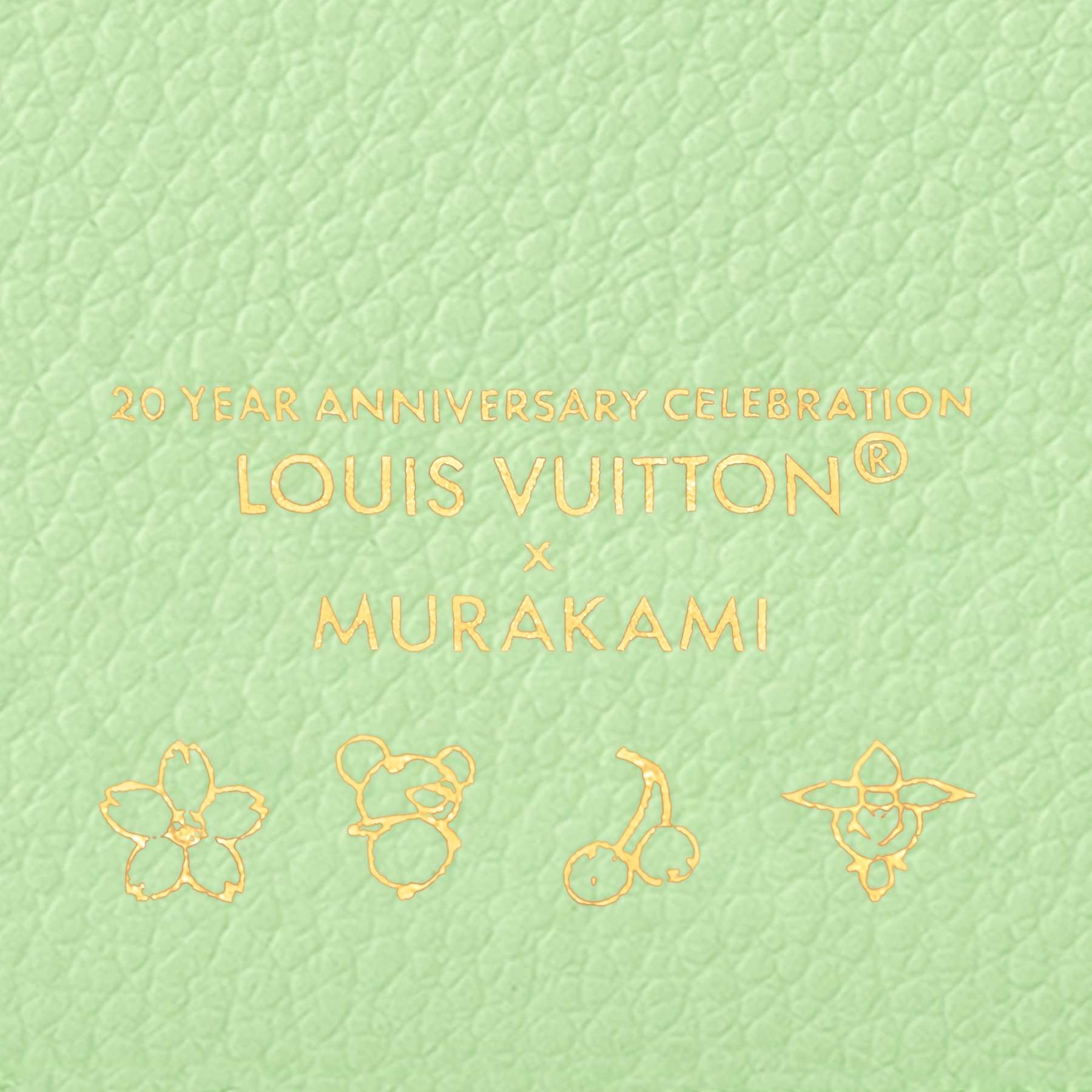 ルイ・ヴィトン(Louis Vuitton) LV × TM ポルトフォイユ･クレア グリーンティー / カワイイピンク