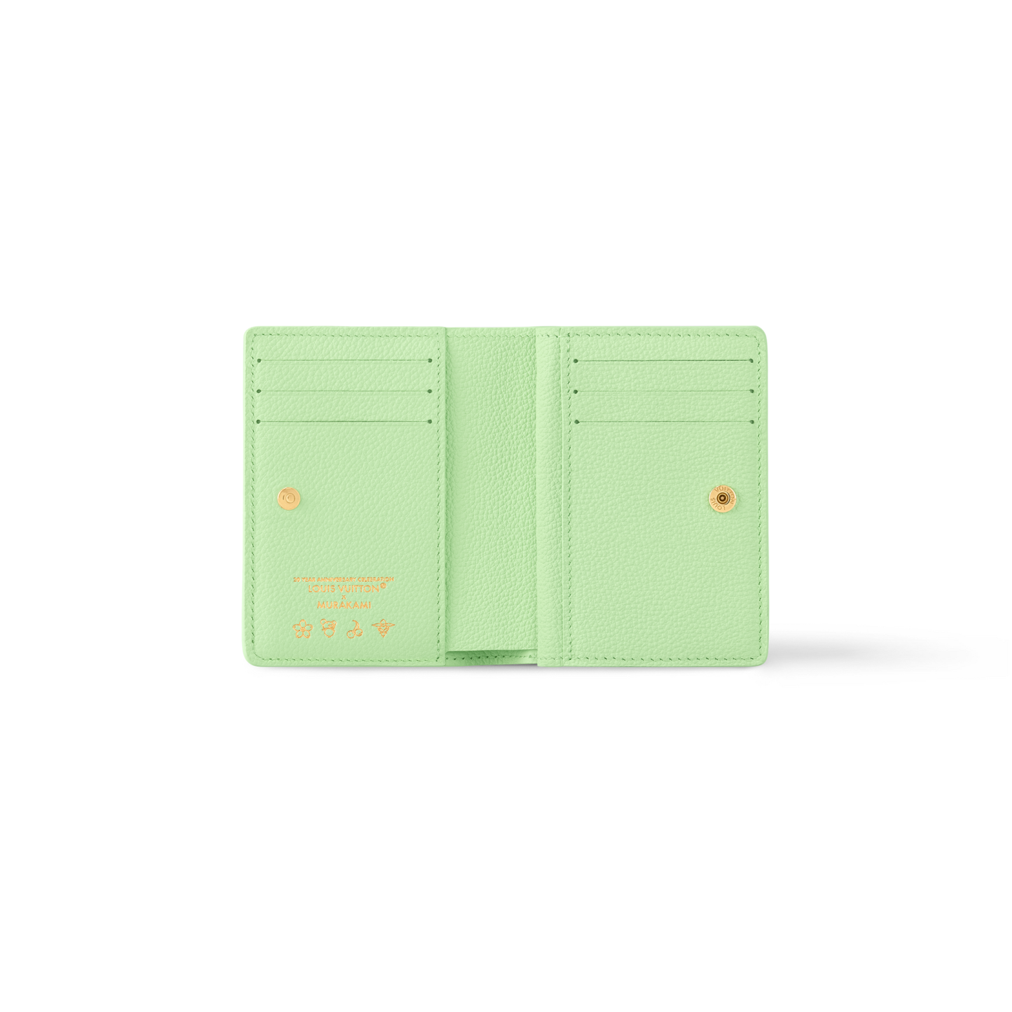 ルイ・ヴィトン(Louis Vuitton) LV × TM ポルトフォイユ･クレア グリーンティー / カワイイピンク