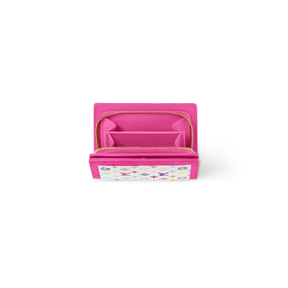 ルイ・ヴィトン(Louis Vuitton) LV × TM ポルトフォイユ･クレア グリーンティー / カワイイピンク