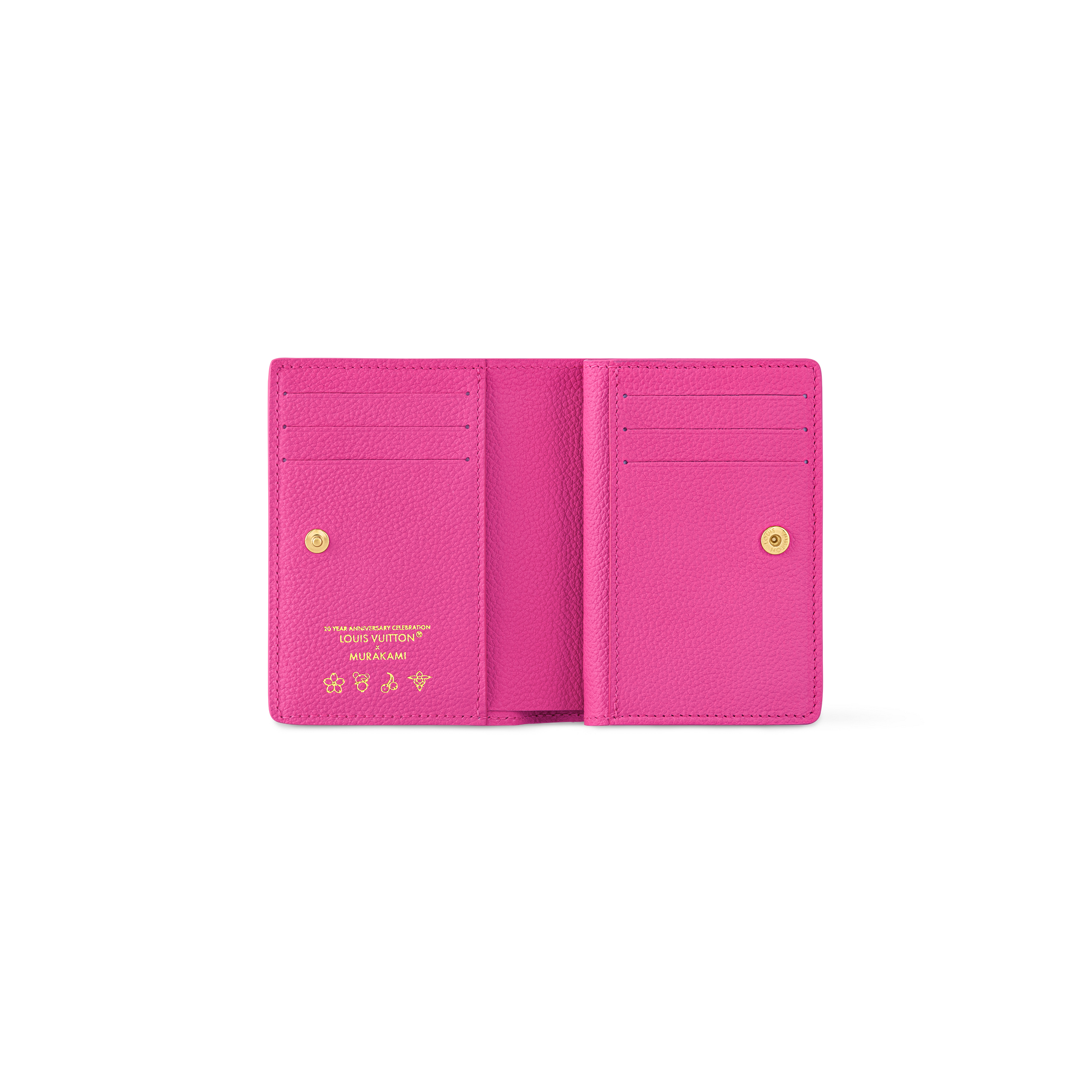ルイ・ヴィトン(Louis Vuitton) LV × TM ポルトフォイユ･クレア グリーンティー / カワイイピンク