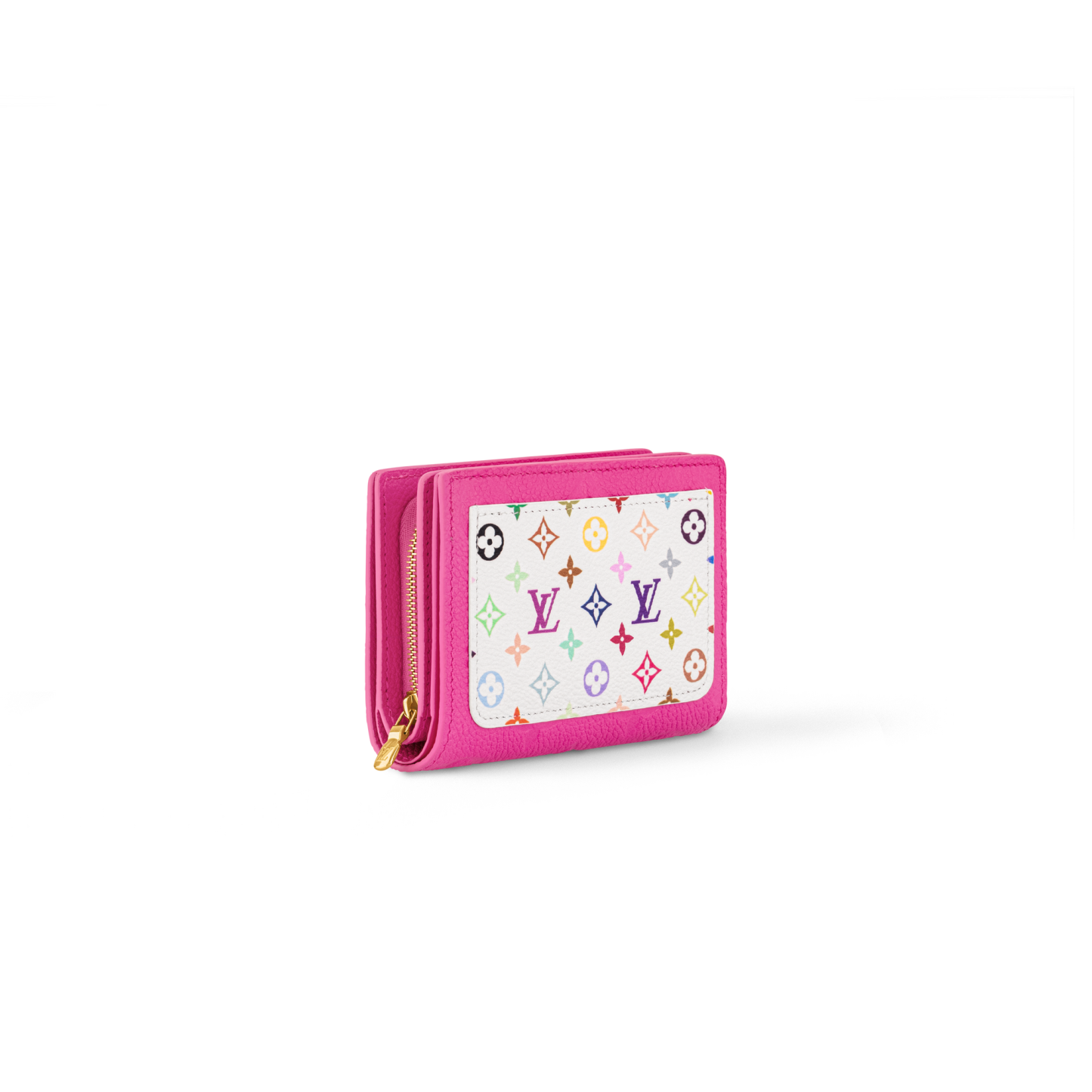 ルイ・ヴィトン(Louis Vuitton) LV × TM ポルトフォイユ･クレア グリーンティー / カワイイピンク