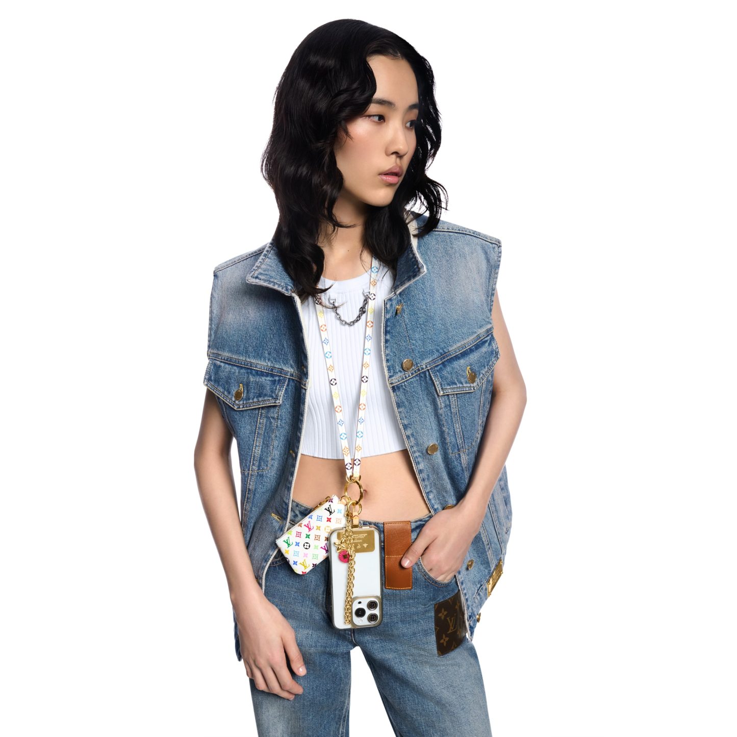 ルイ・ヴィトン(Louis Vuitton) LV × TM フォン ホルダー