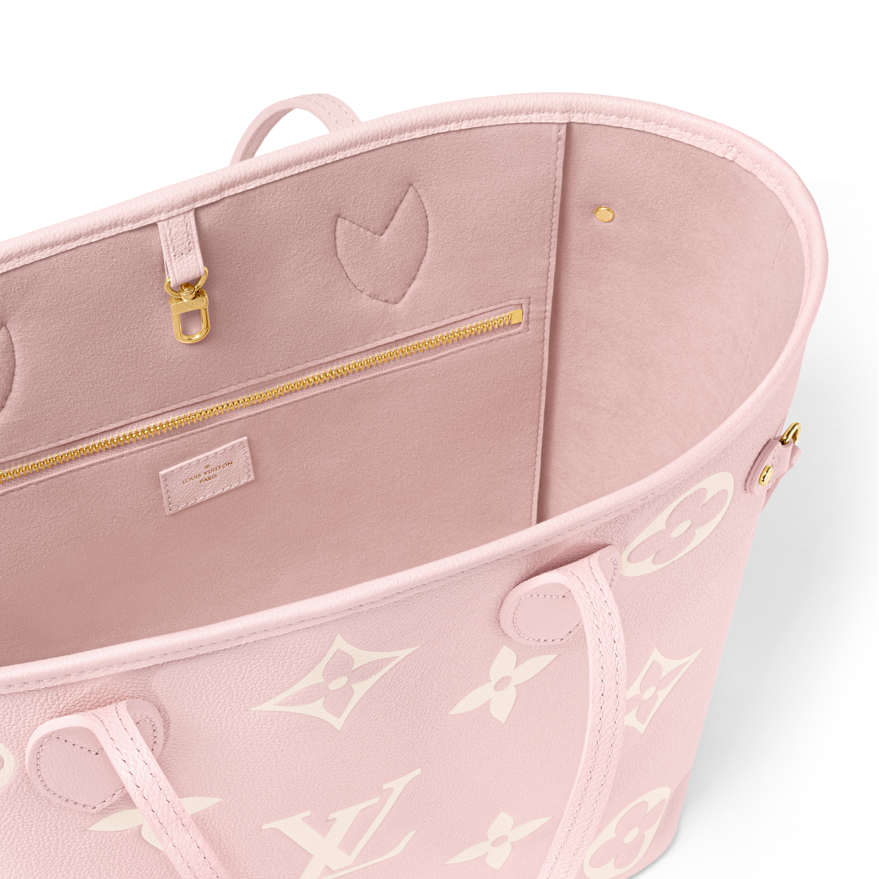 ルイ･ヴィトン(Louis Vuitton) ネヴァーフル MM - ピンク / クオーツピンク、ブラック/ ベージュ