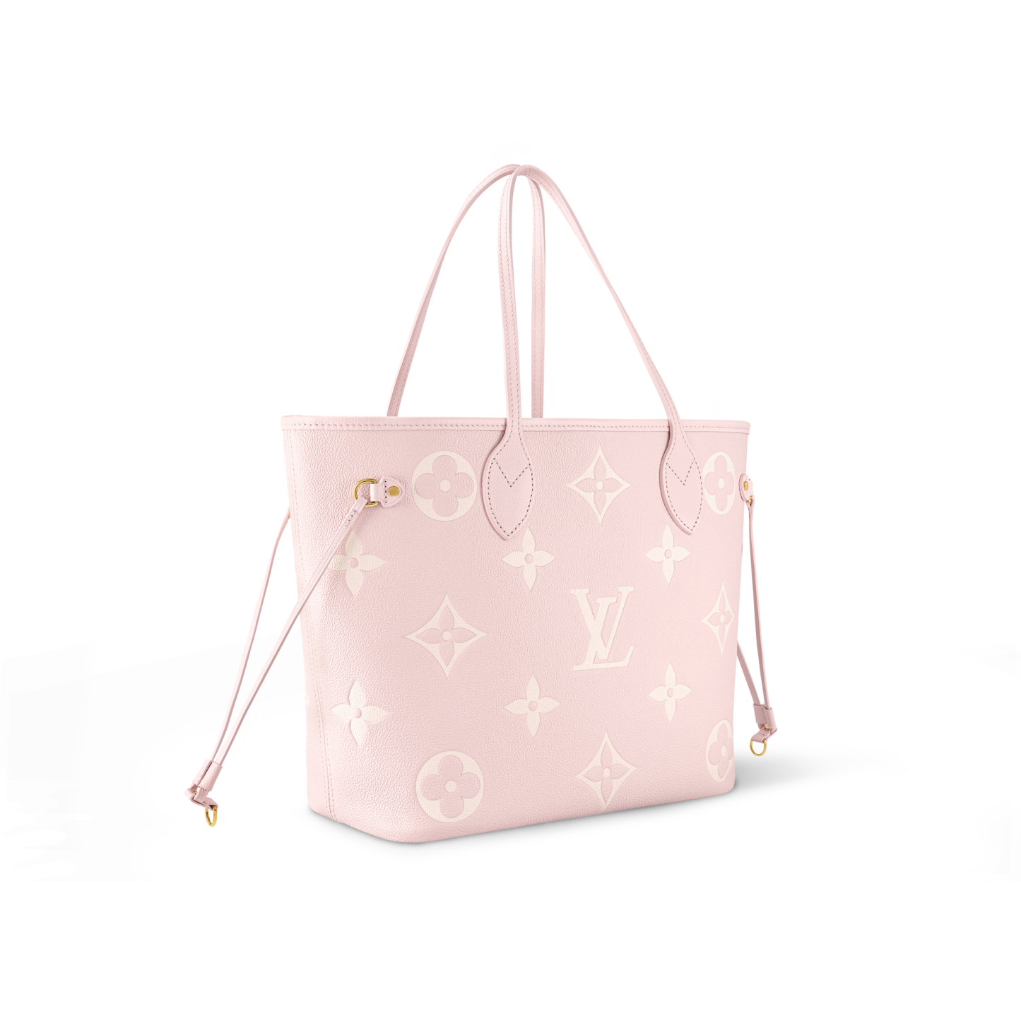 ルイ･ヴィトン(Louis Vuitton) ネヴァーフル MM - ピンク / クオーツピンク、ブラック/ ベージュ