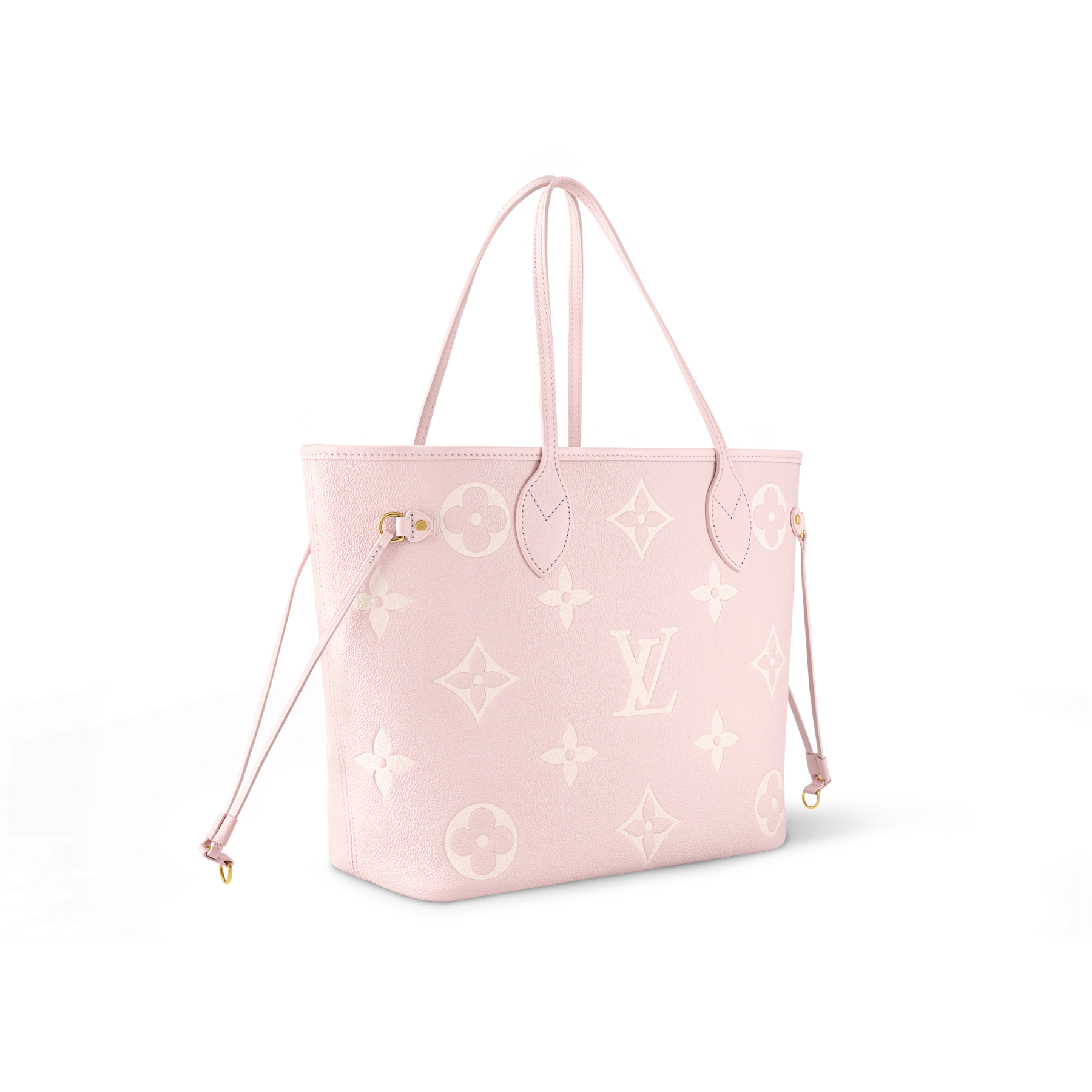 ルイ･ヴィトン(Louis Vuitton) ネヴァーフル MM - ピンク / クオーツピンク、ブラック/ ベージュ