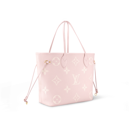 ルイ･ヴィトン(Louis Vuitton) ネヴァーフル MM - ピンク / クオーツピンク、ブラック/ ベージュ