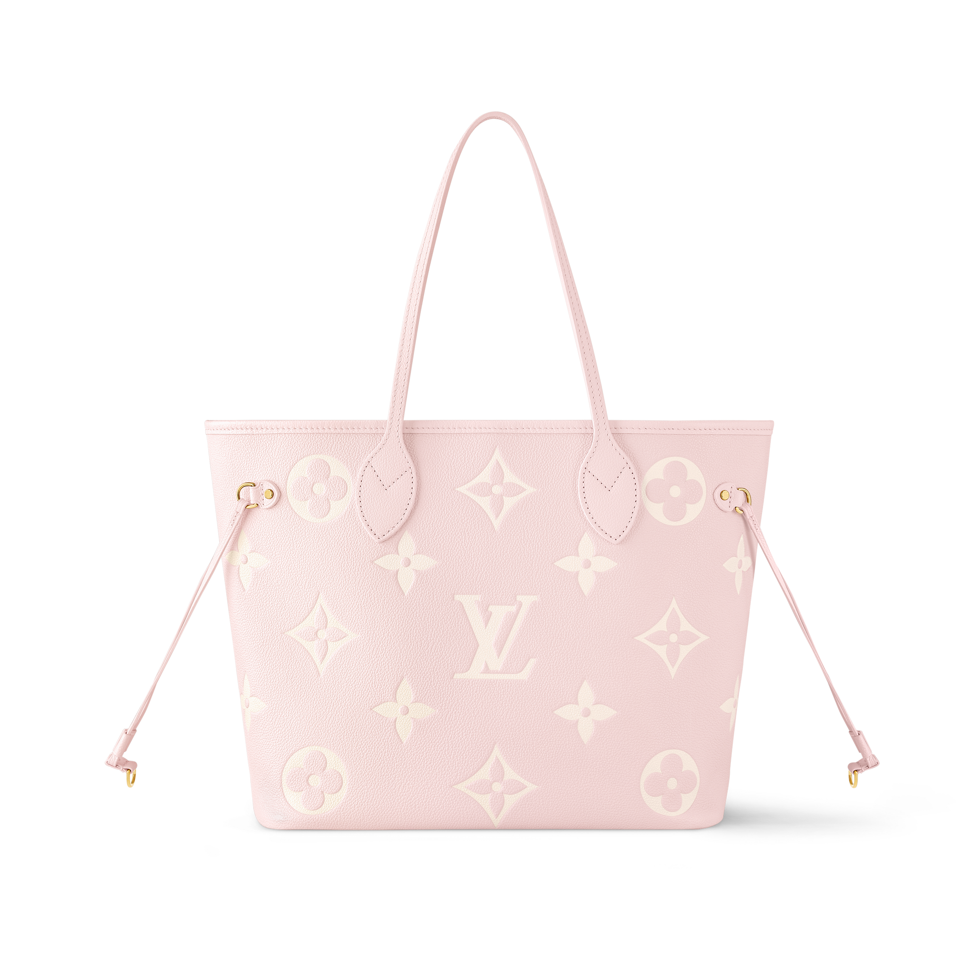ルイ･ヴィトン(Louis Vuitton) ネヴァーフル MM - ピンク / クオーツピンク、ブラック/ ベージュ
