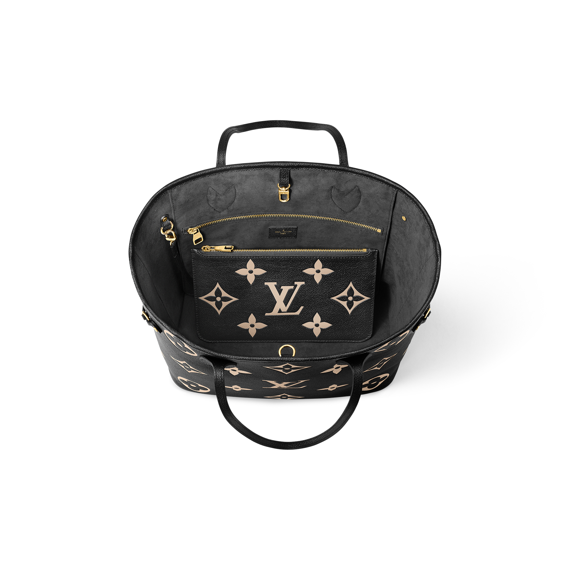 ルイ･ヴィトン(Louis Vuitton) ネヴァーフル MM - ピンク / クオーツピンク、ブラック/ ベージュ