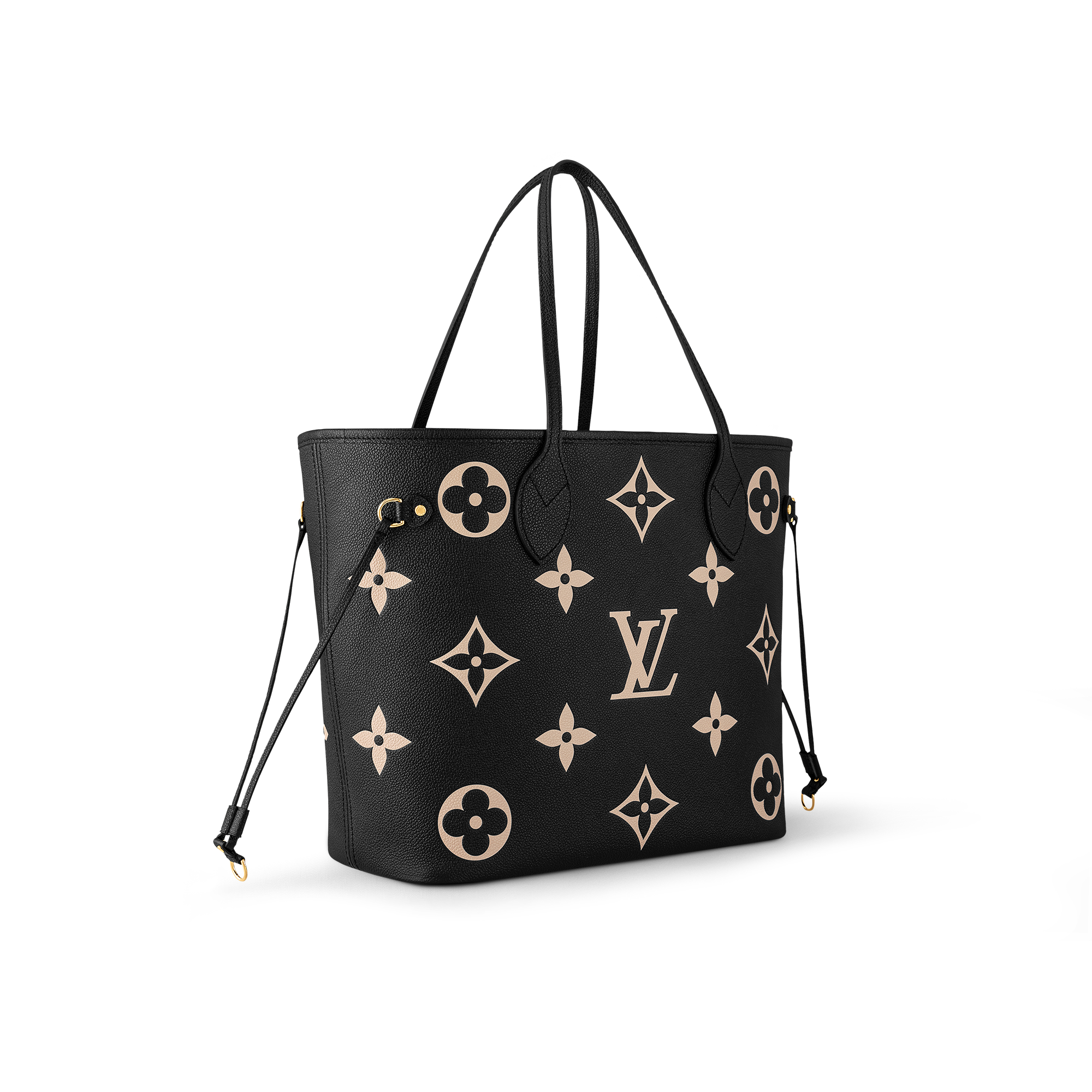 ルイ･ヴィトン(Louis Vuitton) ネヴァーフル MM - ピンク / クオーツピンク、ブラック/ ベージュ