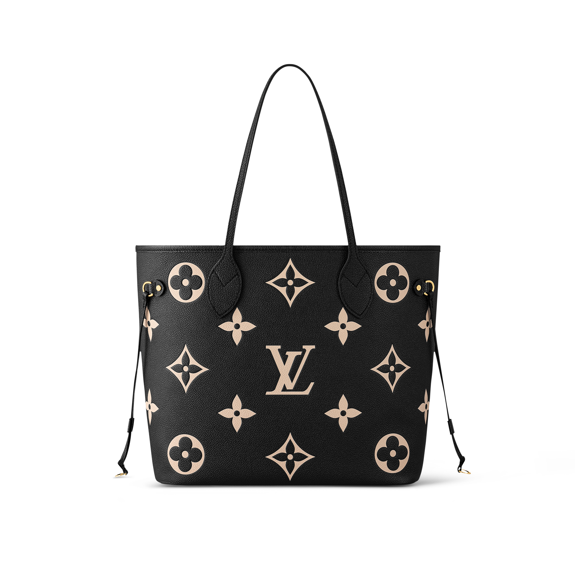 ルイ･ヴィトン(Louis Vuitton) ネヴァーフル MM - ピンク / クオーツピンク、ブラック/ ベージュ