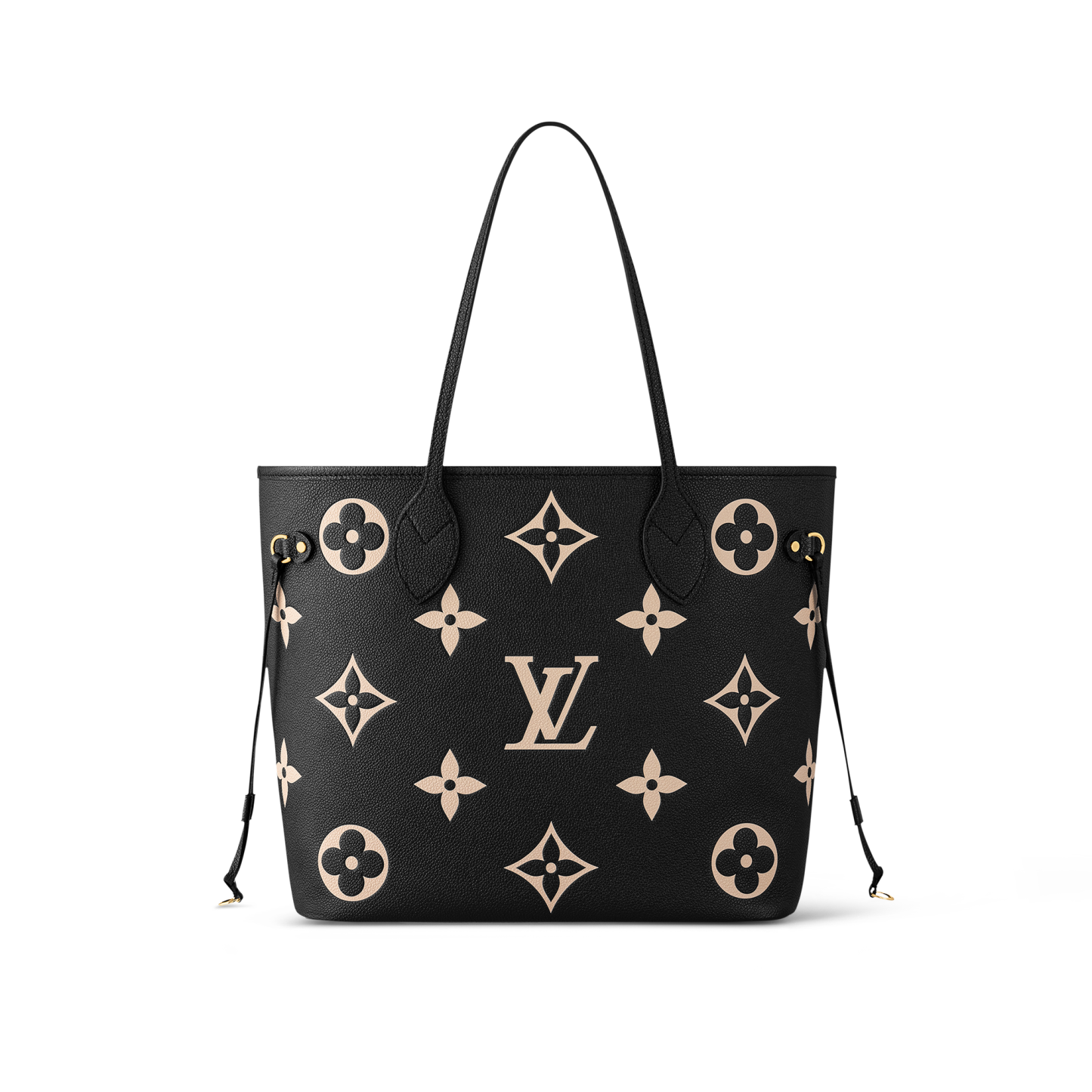ルイ･ヴィトン(Louis Vuitton) ネヴァーフル MM - ピンク / クオーツピンク、ブラック/ ベージュ