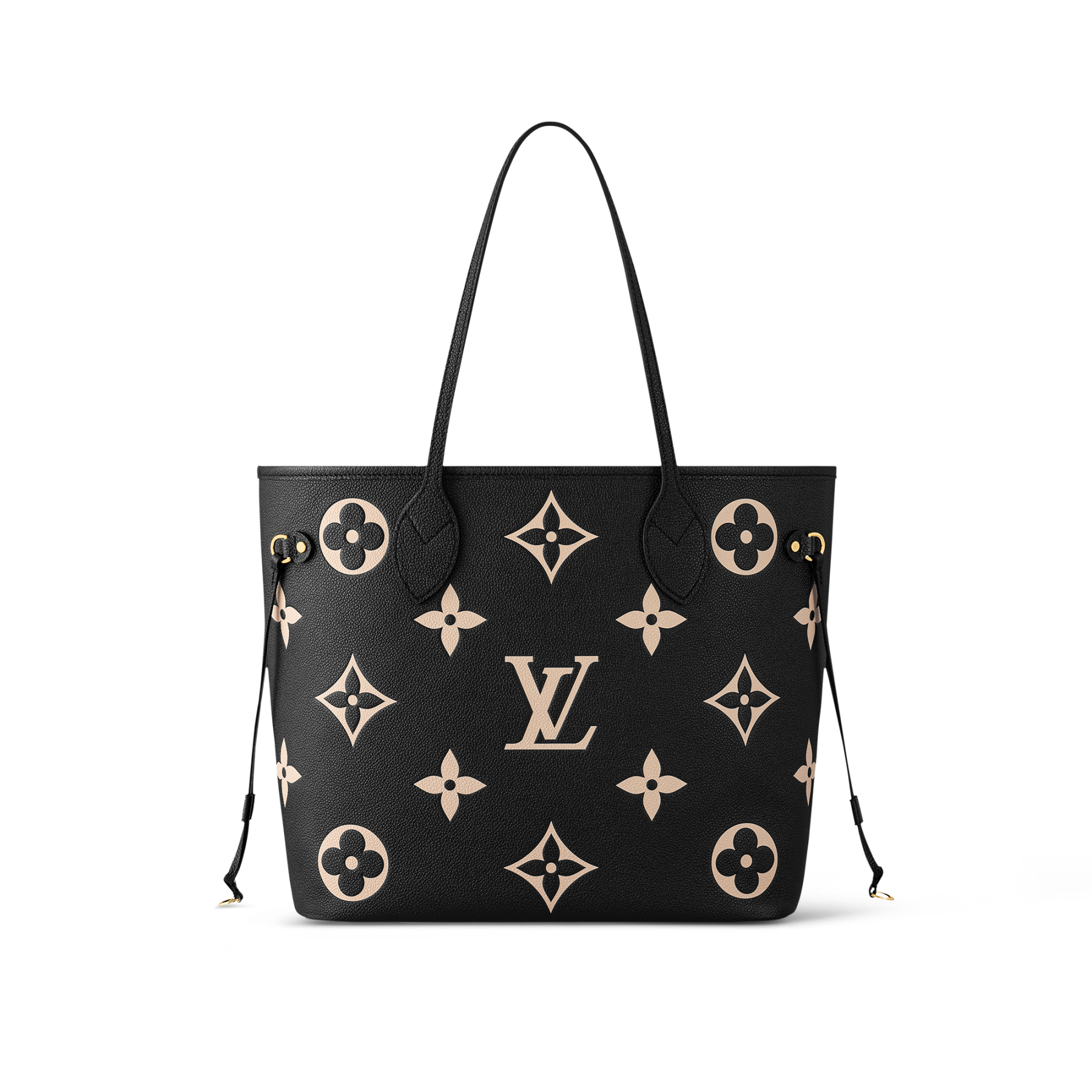 ルイ･ヴィトン(Louis Vuitton) ネヴァーフル MM - ピンク / クオーツピンク、ブラック/ ベージュ