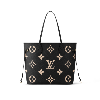 ルイ･ヴィトン(Louis Vuitton) ネヴァーフル MM - ピンク / クオーツピンク、ブラック/ ベージュ
