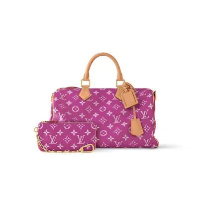 ルイ・ヴィトン「Louis Vuitton」スピーディ P9 バンドリエール 40 - ジョーヌマット