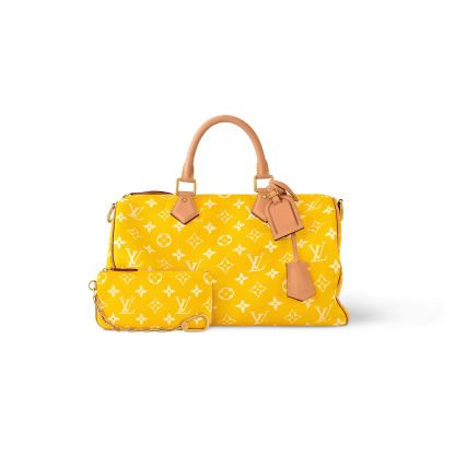 ルイ・ヴィトン(Louis Vuitton) スピーディ P9 バンドリエール 40 - ジョーヌマット