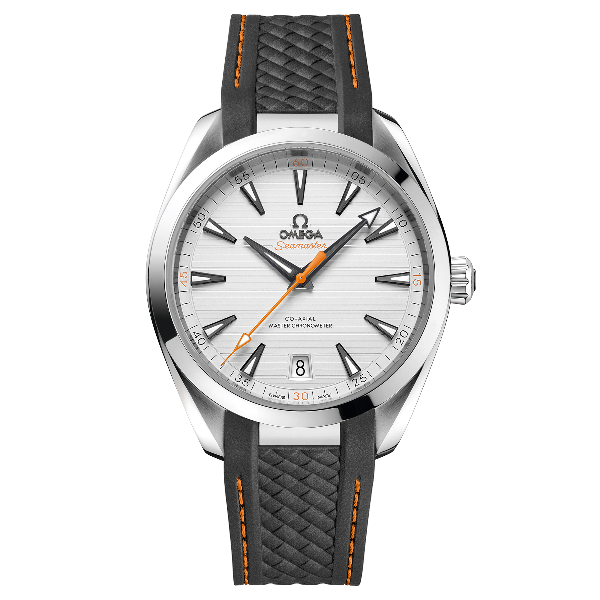 オメガ「Omega」Seamaste﻿r Aqua Terra 150﻿M マスター クロノメーター 41mm スチール＆ラバーストラップ メンズ腕時計