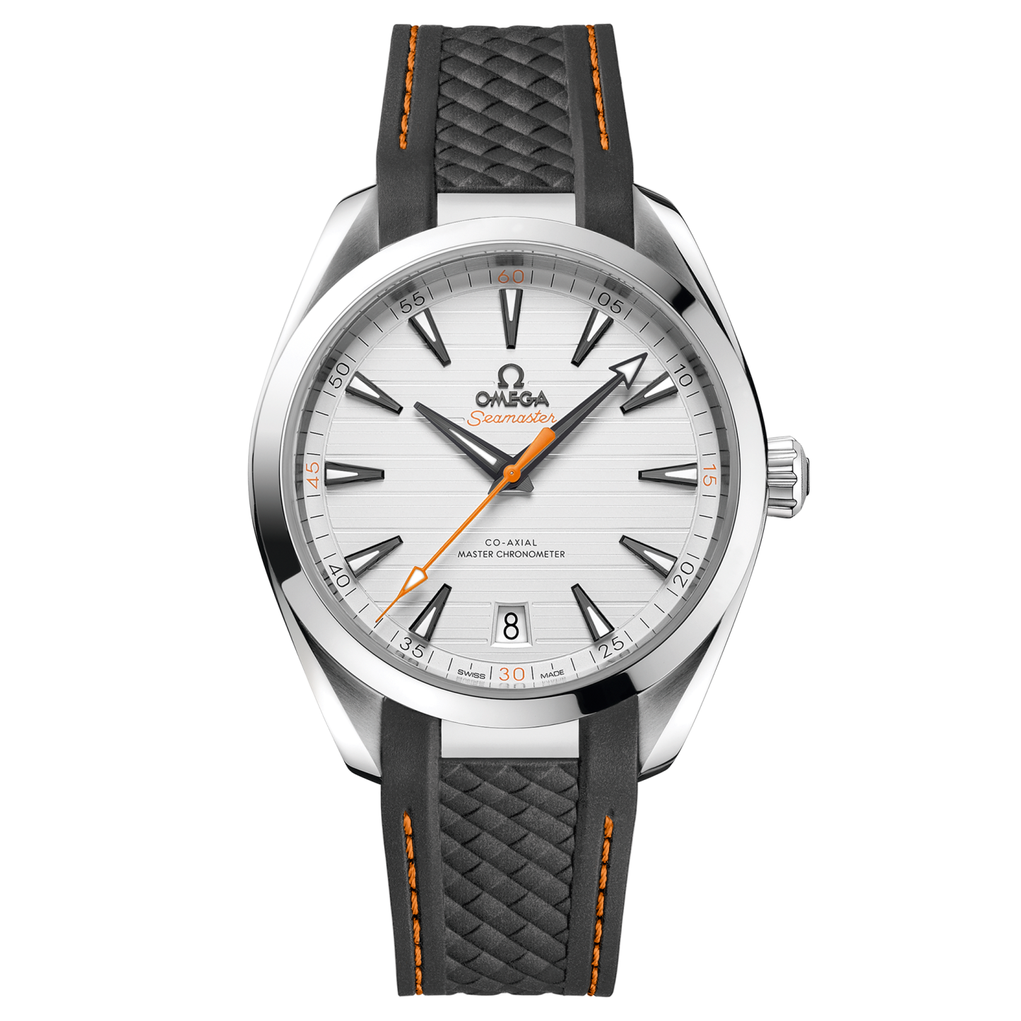 オメガ「Omega」Seamaste﻿r Aqua Terra 150﻿M マスター クロノメーター 41mm スチール＆ラバーストラップ メンズ腕時計