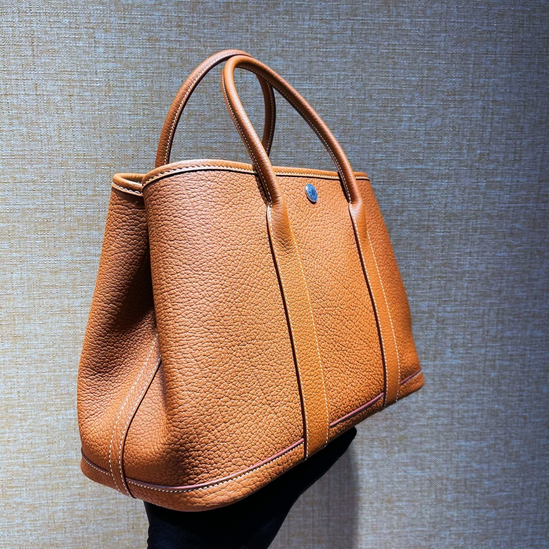 【シンプル】HERMESハンドバッグ ガーデン・パーティ30