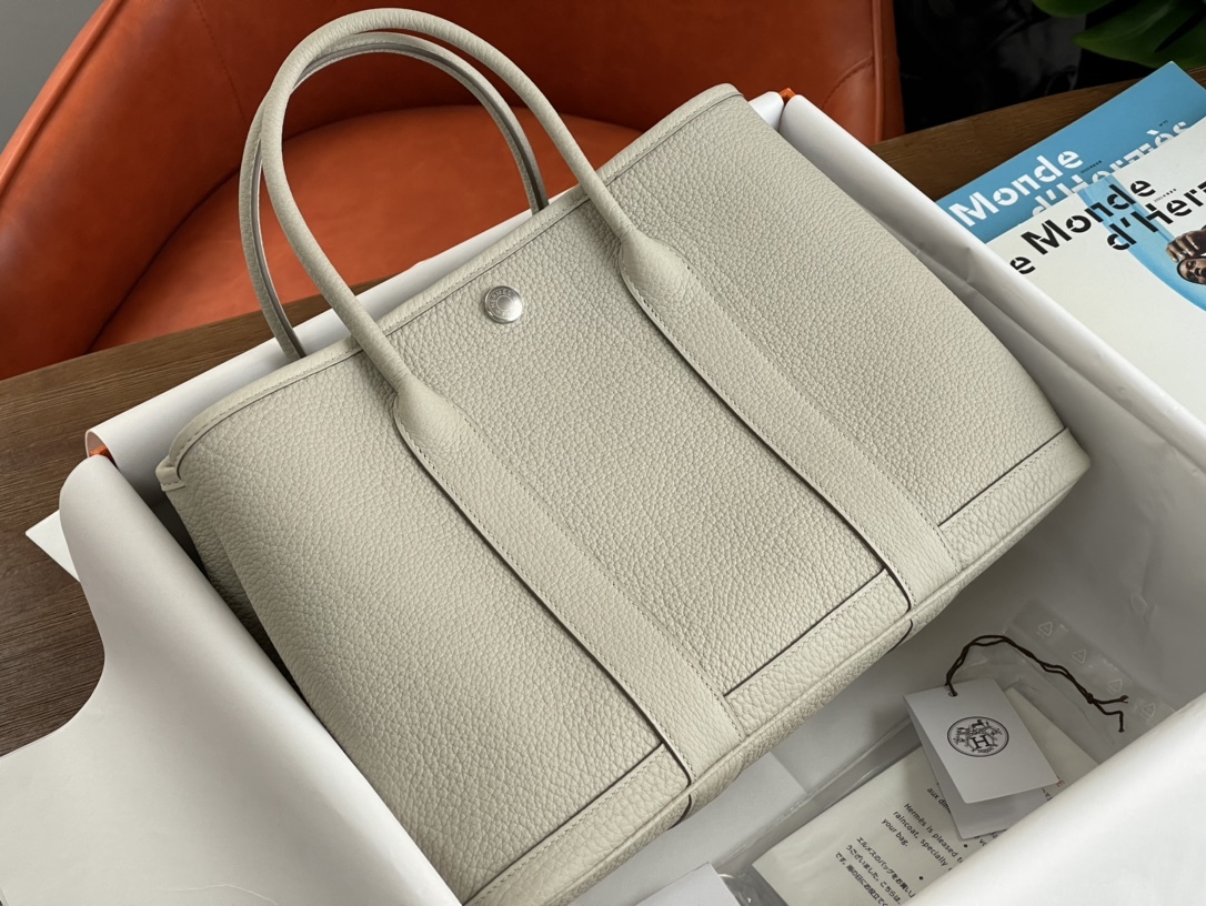 【シンプル】HERMESハンドバッグ ガーデン・パーティ30